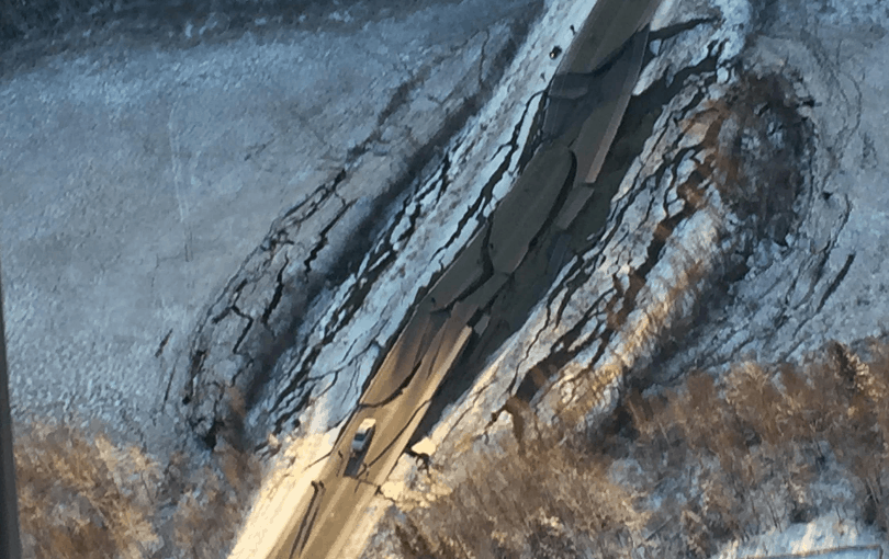 Vine Street, earthquake