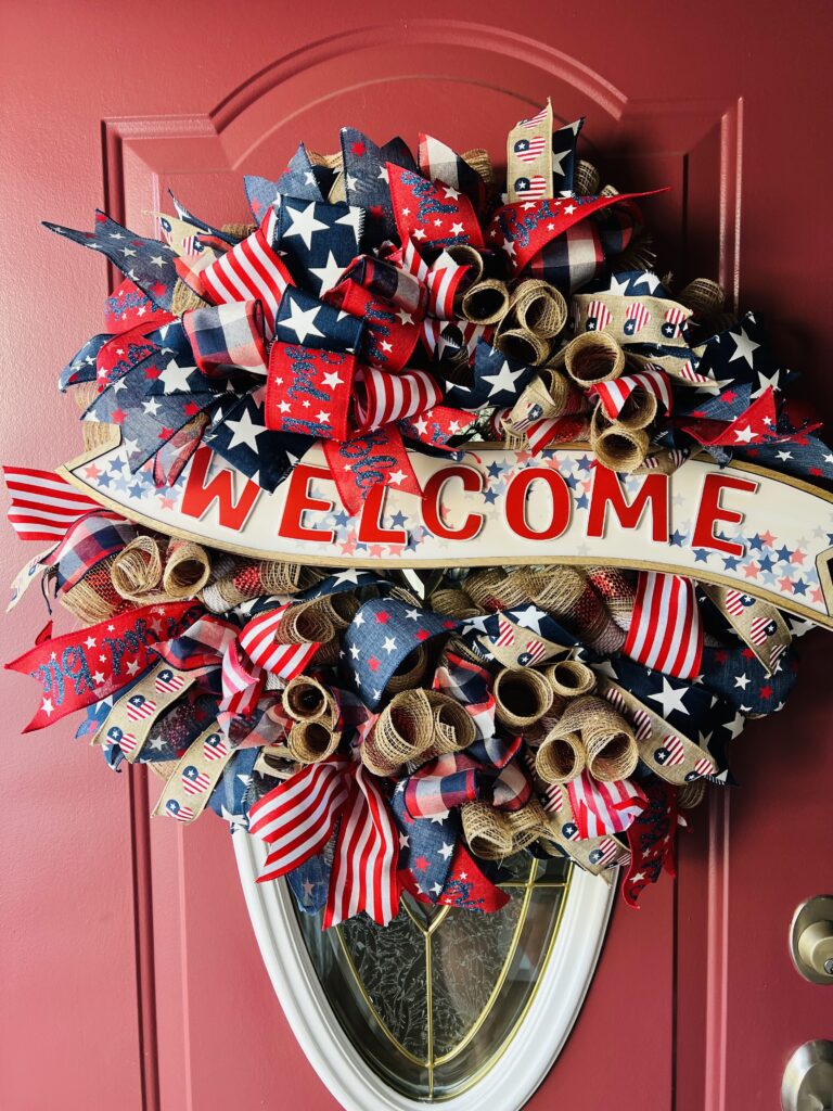 Independence Day wreath