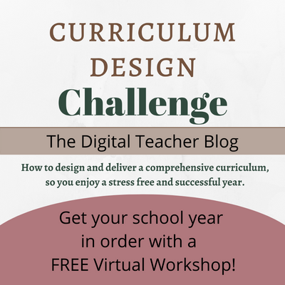 reflecting on teaching, curriculum design, curriculum map, FREE virtual workshop