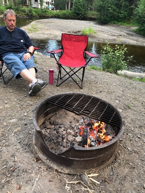 summer family activities - campfire